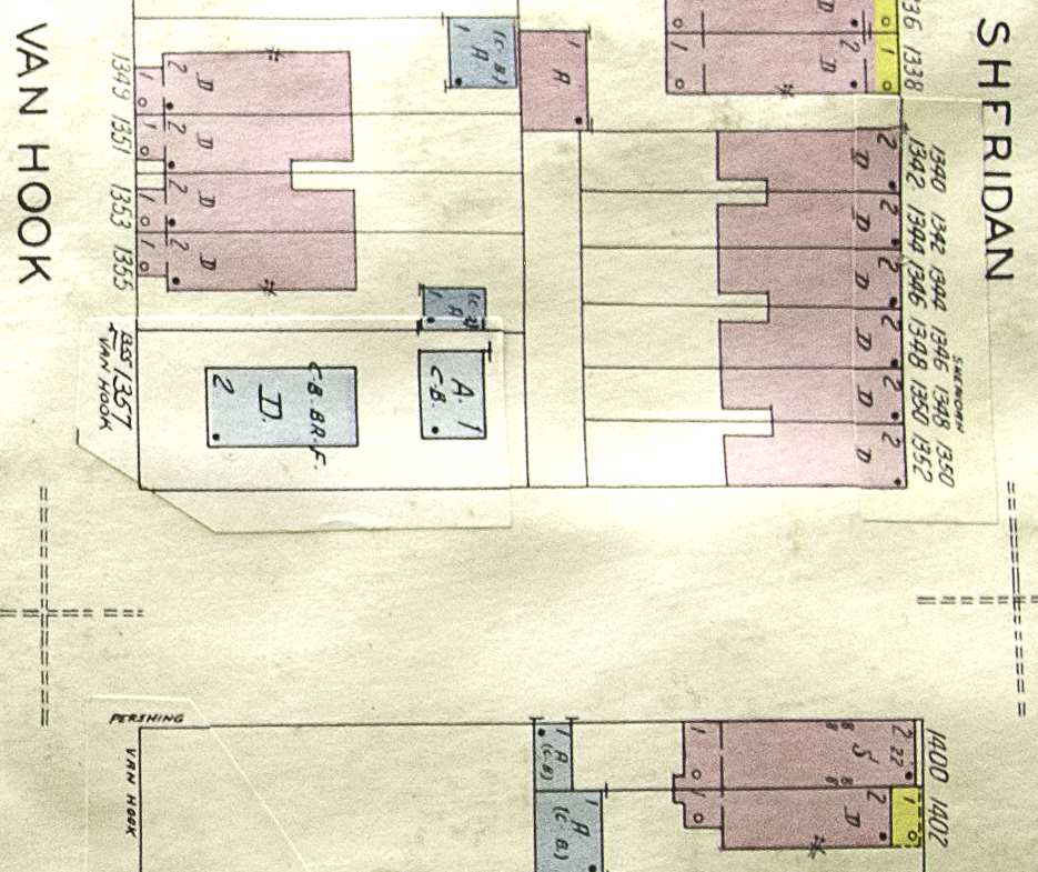 1600 Block of Pershing Street, street view