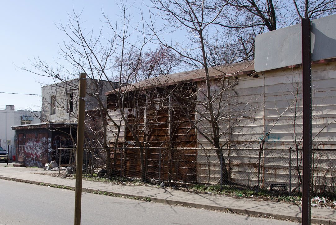 2117 Pierce Avenue as seen from North 22nd Street, March 2012