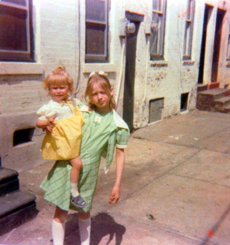 Outside 919 Point Street, 1977