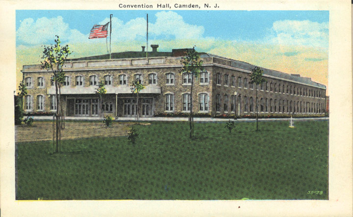 1065–1075 Line Street — Camden Convention Hall, 1926 to 1954