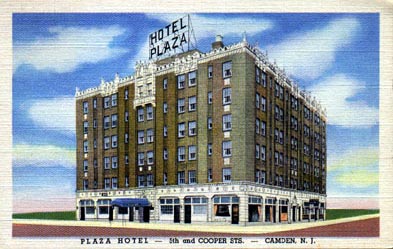 The Hotel Plaza postcard