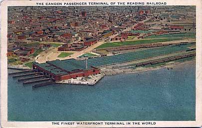 Camden Passenger Terminal of the Reading Railroad