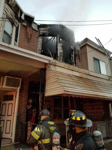 Fire at 1630 Pulaski Street, December 17, 2017