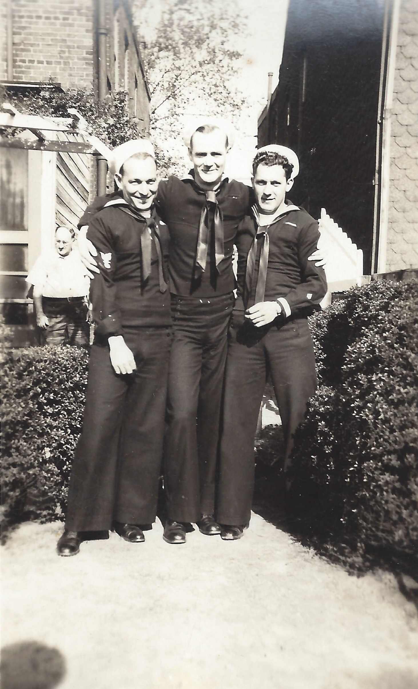 The Prader sons and a friend, 1727 Railroad Avenue
