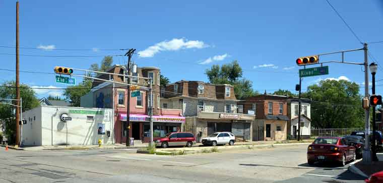 Northeast Corner of River Avenue & North 27th Street, August 22, 2011