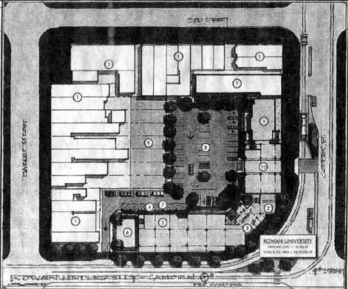 Rowan University 2004 Development Plan for the 300 block of Cooper Street