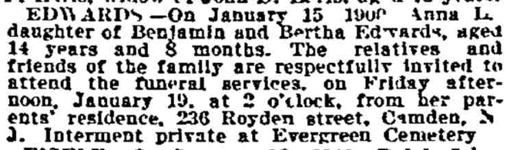Edwards - Philadelphia Inquirer, January 18, 1900