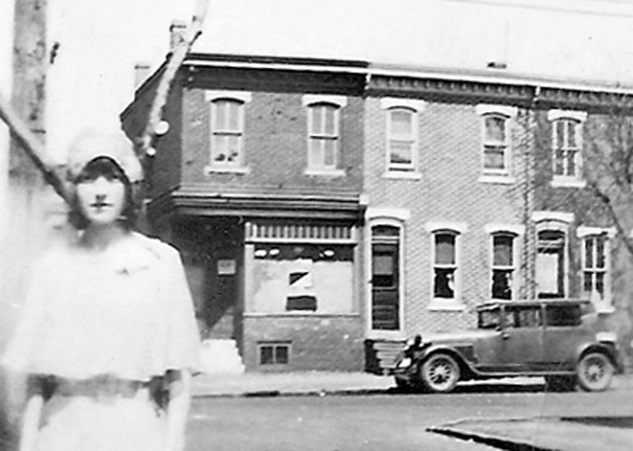 545, 547, and 549 Royden Street visible from 605 St. John Street