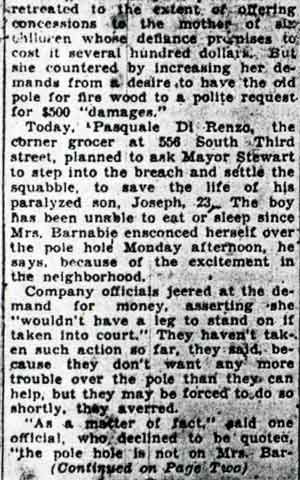 307 Royden Street — Camden Courier-Post, September 20, 1934 — Part 2