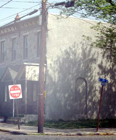 Southeast Corner of South 7th Street and Royden Street — April 28, 2009