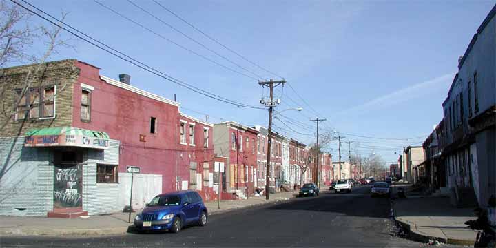 Intersection of South 3rd Street & Royden Street Looking East from South 3rd Street - February 22, 2004