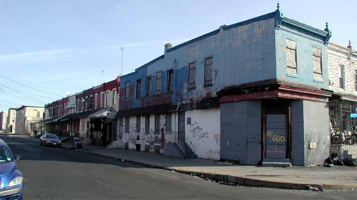 Intersection of South 3rd Street & Royden Street Looking East from South 3rd Street - February 22, 2004