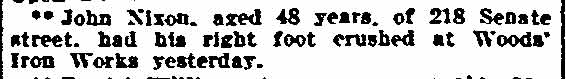 John Nixon — Philadelphia Inquirer, August 13, 1905