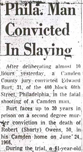 Phila. Man Convicted in Slaying — Camden Courier-Post, July 17, 1967