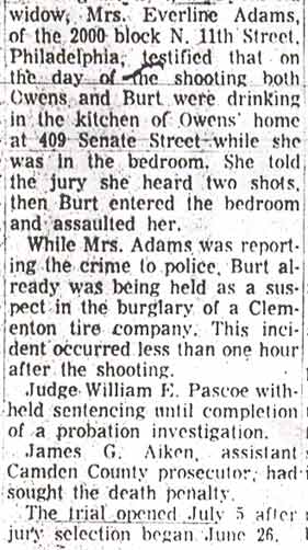 Phila. Man Convicted in Slaying — Camden Courier-Post, July 17, 1967 (continued)