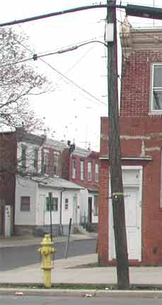 Looking down Sewell Street from in front of 47 Marlton Avenue, 2004