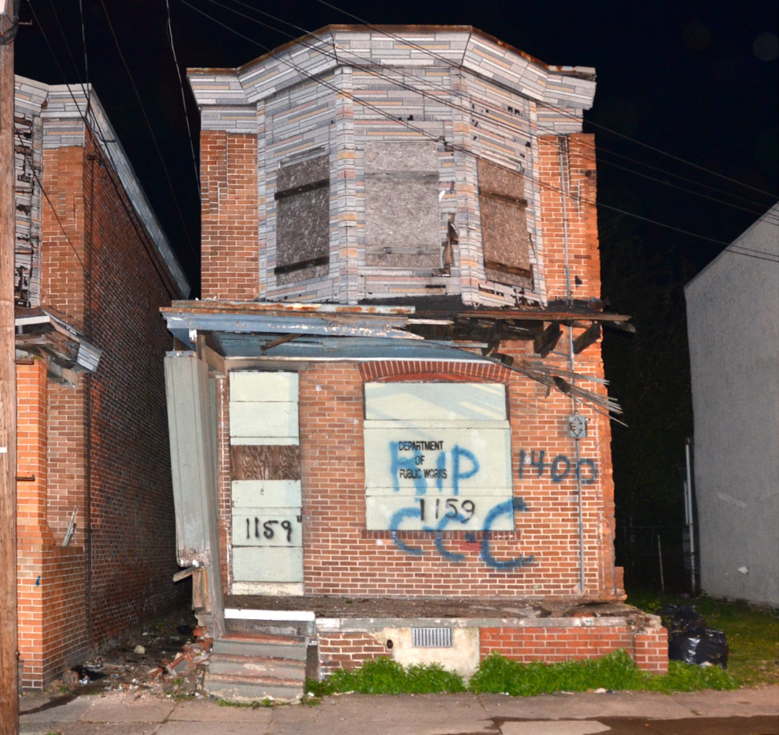 1159 Sheridan Street, vacant lot, November 8, 2011