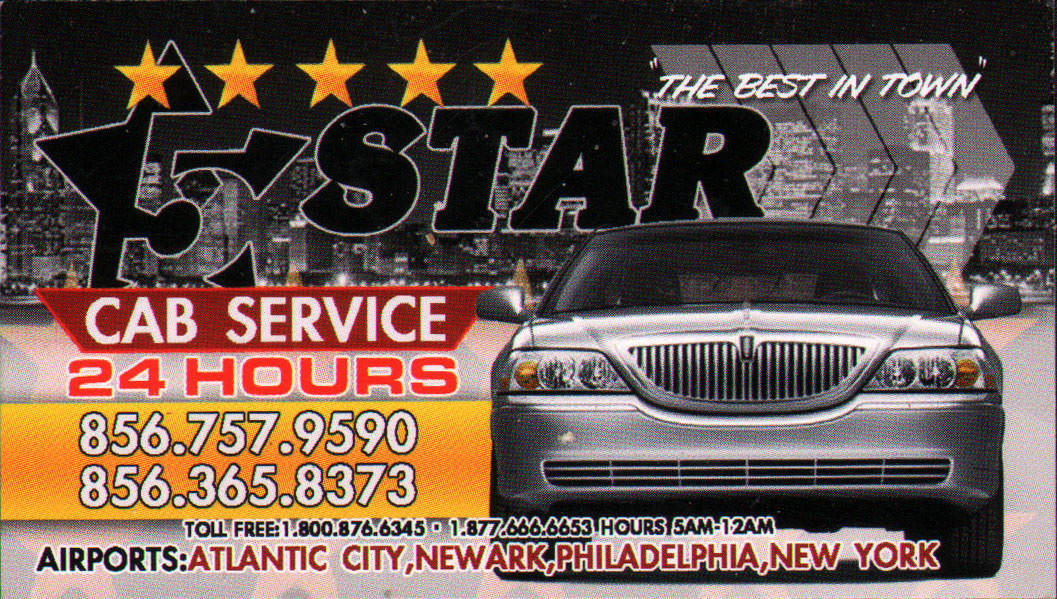 2817 Sherman Avenue, 5 Star Cab Service, August 24, 2011