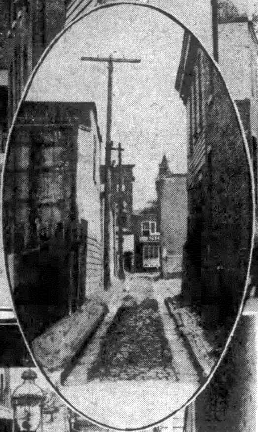 Post Alley, Camden, 1932