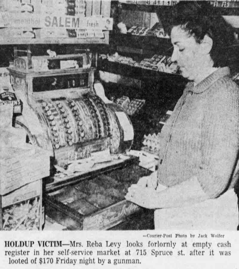 715–719 Spruce Street — Harry's Market, Camden Courier-Post, December 15, 1962