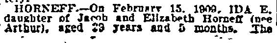 781 Spruce Street — Philadelphia Inquirer, February 17, 1909