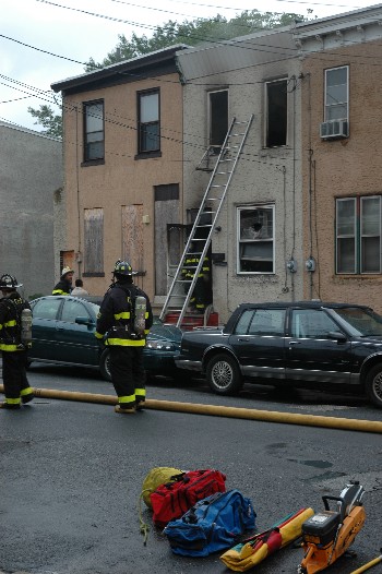 817 & 819 Spruce Street — Fire, July 25, 2005