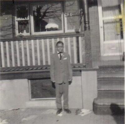 900 Block of Spruce Street — Rev. Howard W. Ways & Family, 1958