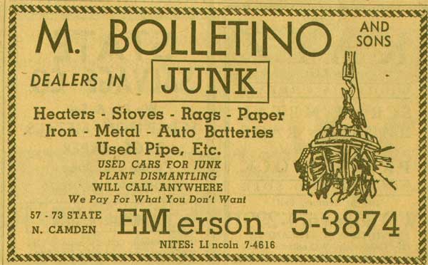 57–73 State Street — 1955 New Jersey Bell Telephone Yellow Pages