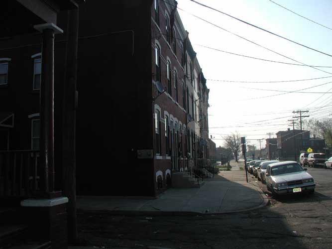 Looking East on State Street from Howard Street, April 18, 2004