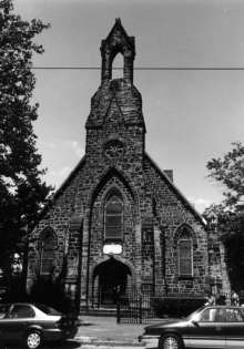 Trinity German Evangelical Lutheran Church at 523 Stevens Street, Camden