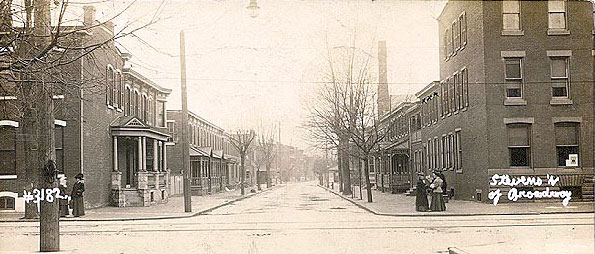 Stevens Street west of Broadway, 1909
