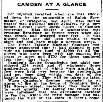 Camden at a Glance - January 6, 1916