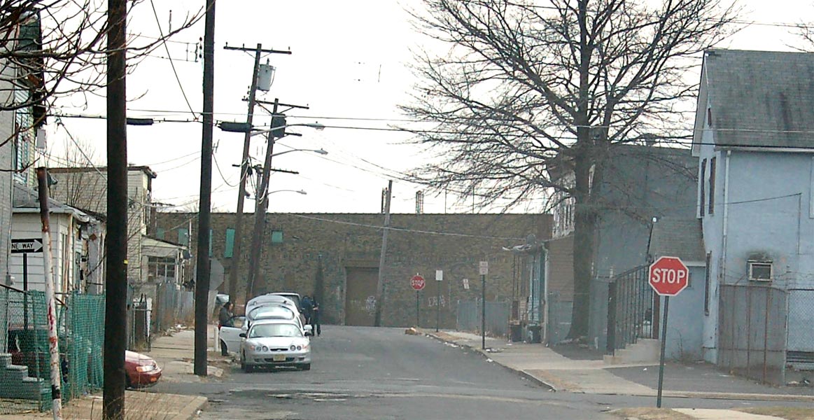 Looking South on Stewart Street, February 25, 2009