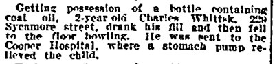 229 Sycamore Street — Charles Wittig, Philadelphia Inquirer, December 23, 1912 (links to PDF)