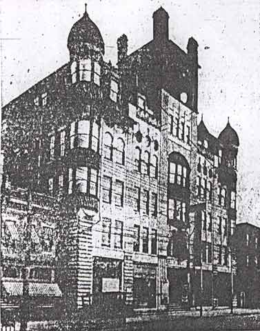 The Temple Bar and the Temple Theatre