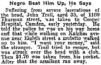 Philadelphia Inquirer, July 19, 1915 — click for PDF