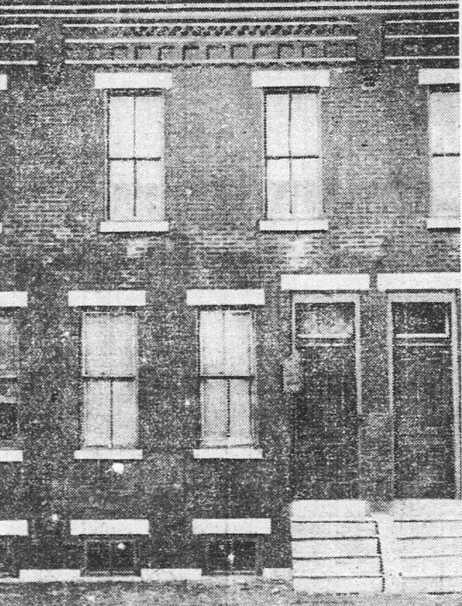 535 Trenton Avenue, photographed for the Philadelphia Inquirer, December 6, 1903