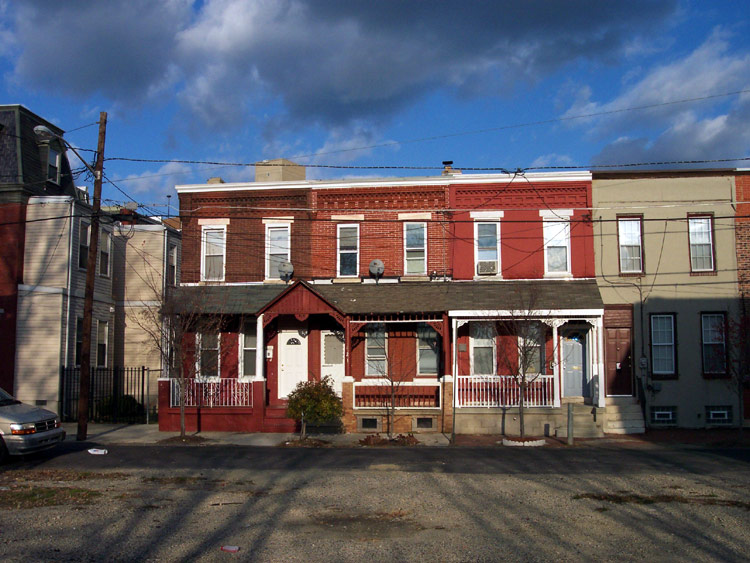 419, 421 and 423 Trenton Avenue, December 2005, alternate view