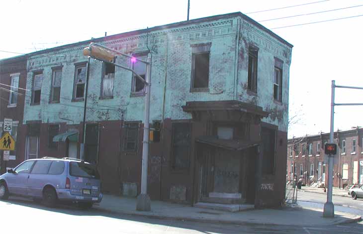 Triangle Tavern, 1701 Ferry Avenue, February 2003