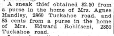 Sneak Thieves — Camden Courier-Post, June 6, 1932
