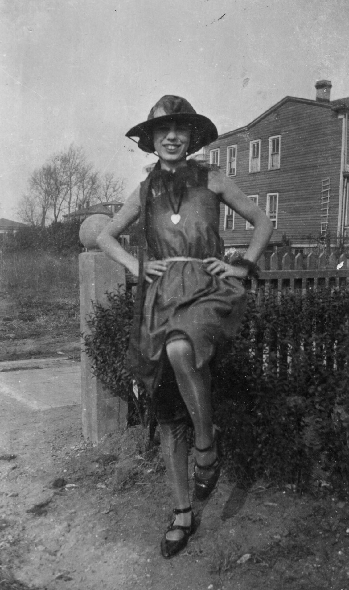 Katherine May 'Kay' Hahn at home, 2716 Tyler Avenue