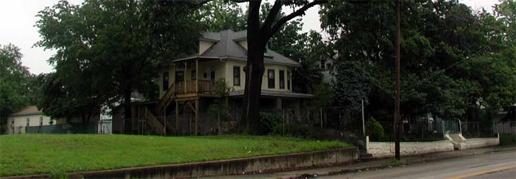 3197 Federal Street, adjacent to Dudley Grange Park, opposite Woodrow Wilson High School, June 21, 2003
