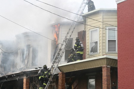 933-941 Vine Street fire, February 27, 2007