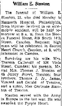 William E. Stanton, continued