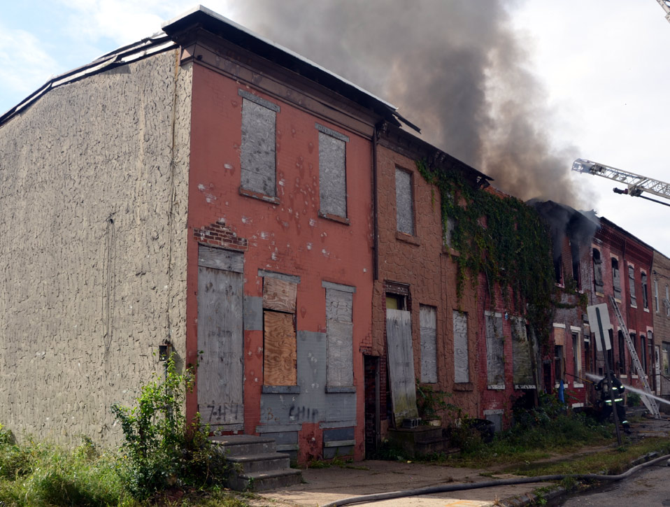 734-744 Walnut Street, October 3, 2011 (razed late 2011)