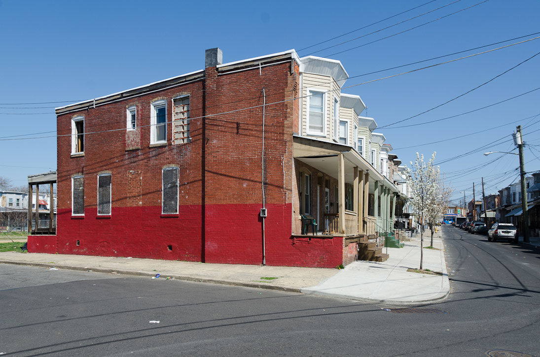 Northeast corner of Warsaw Street and Morton Street, March 19, 2012