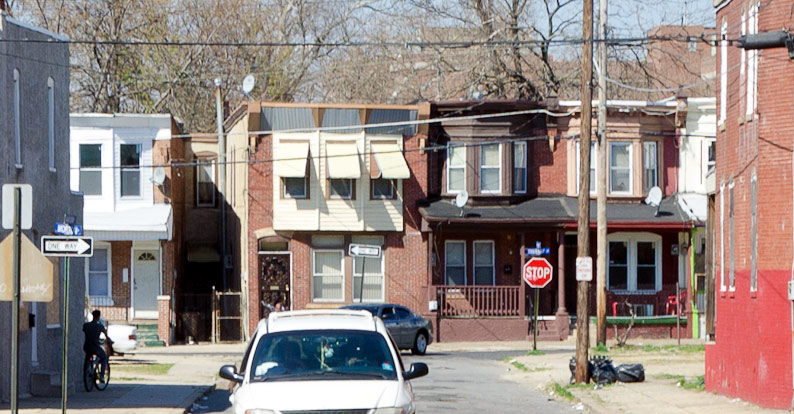 Intersection of Thurman Street and Warsaw Street, March 19, 2012