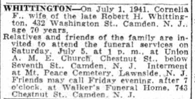 432 Washington Street — Henry Whittington & Family