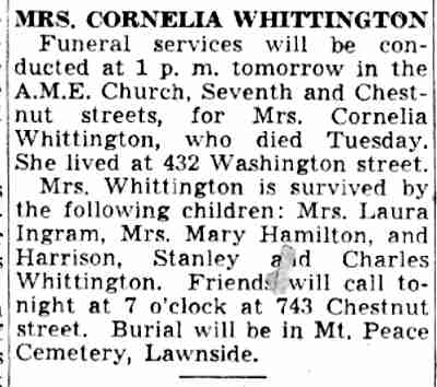432 Washington Street — Henry Whittington & Family
