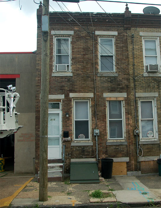 416 Webster Street, August 5, 2011